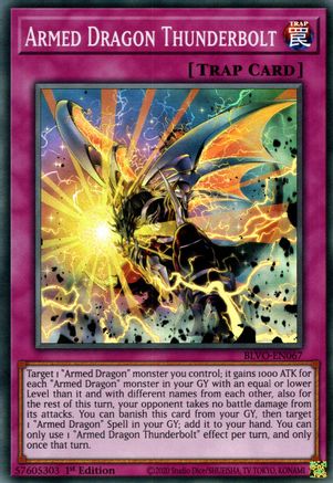 Armed Dragon Thunderbolt [BLVO-EN067] Super Rare - Yu-Gi-Oh! - Card Brawlers | Quebec | Canada |