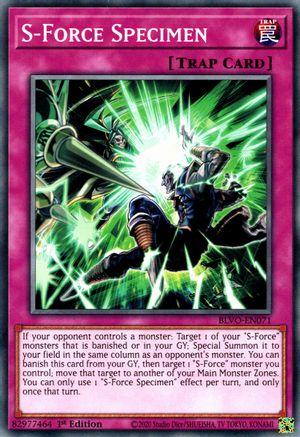 S-Force Specimen [BLVO-EN071] Common - Yu-Gi-Oh! - Card Brawlers | Quebec | Canada |
