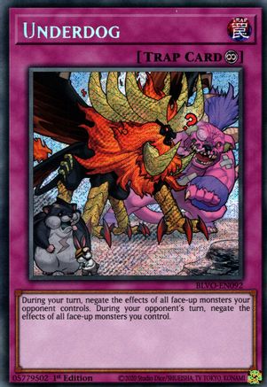 Underdog [BLVO-EN092] Secret Rare - Yu-Gi-Oh! - Card Brawlers | Quebec | Canada |