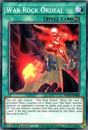 War Rock Ordeal [BLVO-EN098] Common - Yu-Gi-Oh! - Card Brawlers | Quebec | Canada |