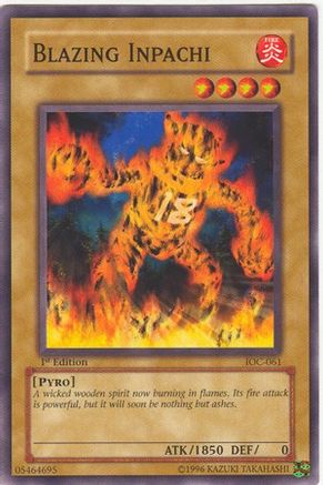 Blazing Inpachi [IOC-061] Common - Yu-Gi-Oh! - Card Brawlers | Quebec | Canada |