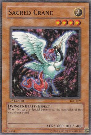 Sacred Crane [IOC-069] Common - Yu-Gi-Oh! - Card Brawlers | Quebec | Canada |