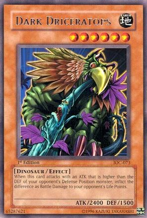Dark Driceratops [IOC-073] Rare - Yu-Gi-Oh! - Card Brawlers | Quebec | Canada |