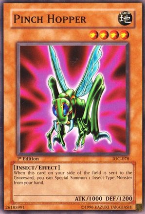 Pinch Hopper [IOC-078] Common - Yu-Gi-Oh! - Card Brawlers | Quebec | Canada |