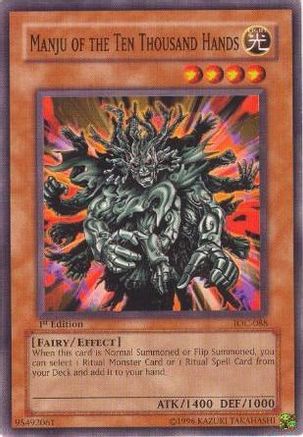 Manju of the Ten Thousand Hands [IOC-088] Common - Yu-Gi-Oh! - Card Brawlers | Quebec | Canada |