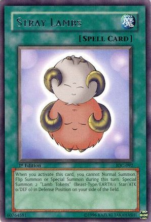 Stray Lambs [IOC-092] Rare - Yu-Gi-Oh! - Card Brawlers | Quebec | Canada |