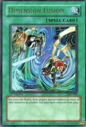Dimension Fusion [IOC-094] Ultra Rare - Yu-Gi-Oh! - Card Brawlers | Quebec | Canada |