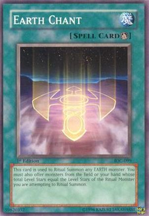 Earth Chant [IOC-099] Common - Yu-Gi-Oh! - Card Brawlers | Quebec | Canada |
