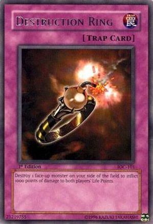 Destruction Ring [IOC-101] Rare - Yu-Gi-Oh! - Card Brawlers | Quebec | Canada |