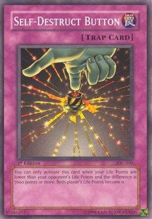 Self-Destruct Button [IOC-105] Common - Yu-Gi-Oh! - Card Brawlers | Quebec | Canada |