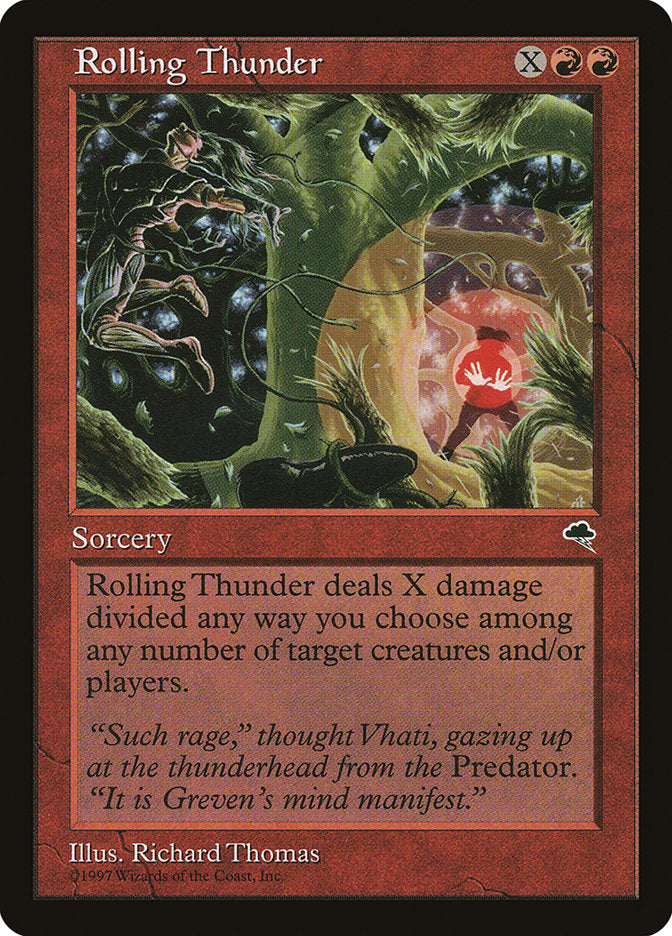 Rolling Thunder [Tempest] - Magic: The Gathering - Card Brawlers | Quebec | Canada |