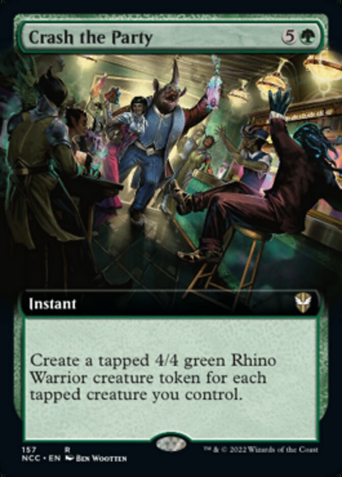 Crash the Party (Extended Art) [Streets of New Capenna Commander] - Magic: The Gathering - Card Brawlers | Quebec | Canada |