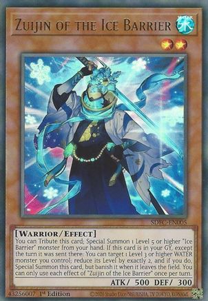 Zuijin of the Ice Barrier [SDFC-EN005] Ultra Rare - Yu-Gi-Oh! - Card Brawlers | Quebec | Canada |
