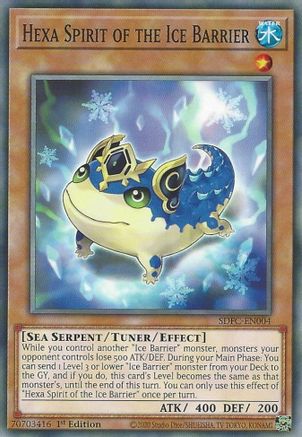 Hexa Spirit of the Ice Barrier [SDFC-EN004] Common - Yu-Gi-Oh! - Card Brawlers | Quebec | Canada |