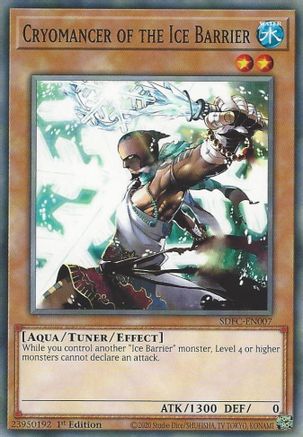 Cryomancer of the Ice Barrier [SDFC-EN007] Common - Yu-Gi-Oh! - Card Brawlers | Quebec | Canada |