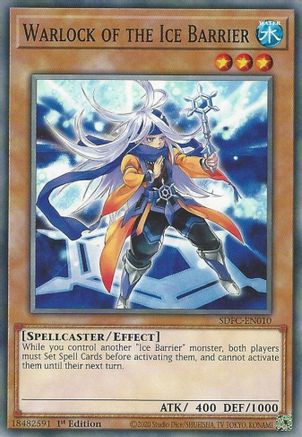 Warlock of the Ice Barrier [SDFC-EN010] Common - Yu-Gi-Oh! - Card Brawlers | Quebec | Canada |