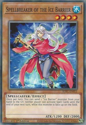 Spellbreaker of the Ice Barrier [SDFC-EN011] Common - Yu-Gi-Oh! - Card Brawlers | Quebec | Canada |