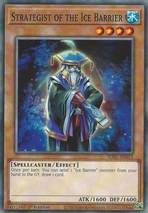 Strategist of the Ice Barrier [SDFC-EN012] Common - Yu-Gi-Oh! - Card Brawlers | Quebec | Canada |
