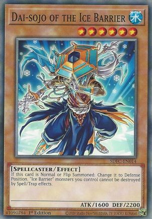 Dai-sojo of the Ice Barrier [SDFC-EN014] Common - Yu-Gi-Oh! - Card Brawlers | Quebec | Canada |