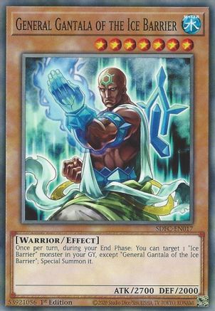 General Gantala of the Ice Barrier [SDFC-EN017] Common - Yu-Gi-Oh! - Card Brawlers | Quebec | Canada |