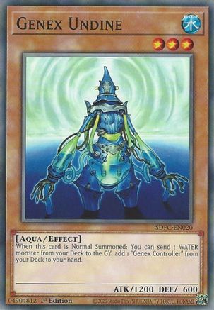 Genex Undine [SDFC-EN020] Common - Yu-Gi-Oh! - Card Brawlers | Quebec | Canada |