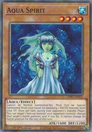 Aqua Spirit [SDFC-EN021] Common - Yu-Gi-Oh! - Card Brawlers | Quebec | Canada |