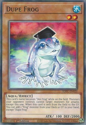 Dupe Frog [SDFC-EN022] Common - Yu-Gi-Oh! - Card Brawlers | Quebec | Canada |