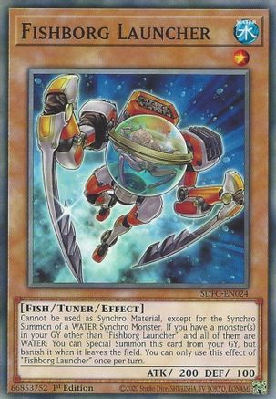 Fishborg Launcher [SDFC-EN024] Common - Yu-Gi-Oh! - Card Brawlers | Quebec | Canada |