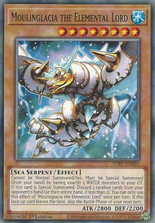Moulinglacia the Elemental Lord [SDFC-EN025] Common - Yu-Gi-Oh! - Card Brawlers | Quebec | Canada |