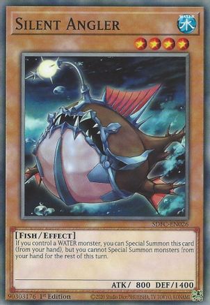 Silent Angler [SDFC-EN026] Common - Yu-Gi-Oh! - Card Brawlers | Quebec | Canada |