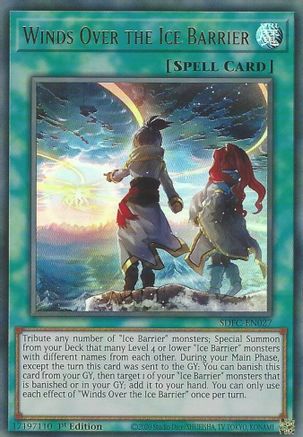 Winds Over the Ice Barrier [SDFC-EN027] Ultra Rare - Yu-Gi-Oh! - Card Brawlers | Quebec | Canada |