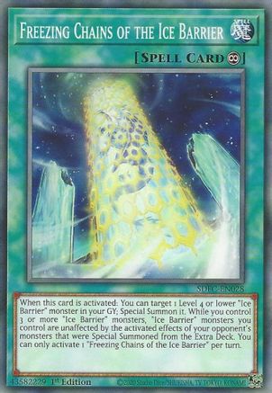 Freezing Chains of the Ice Barrier [SDFC-EN028] Common - Yu-Gi-Oh! - Card Brawlers | Quebec | Canada |