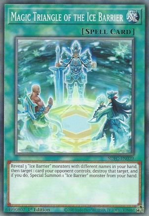 Magic Triangle of the Ice Barrier [SDFC-EN029] Common - Yu-Gi-Oh! - Card Brawlers | Quebec | Canada |