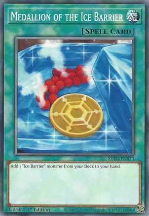 Medallion of the Ice Barrier [SDFC-EN030] Common - Yu-Gi-Oh! - Card Brawlers | Quebec | Canada |