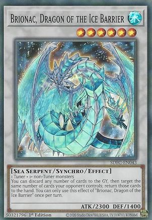 Brionac, Dragon of the Ice Barrier [SDFC-EN043] Super Rare - Yu-Gi-Oh! - Card Brawlers | Quebec | Canada |