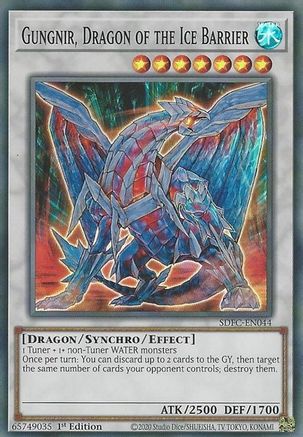 Gungnir, Dragon of the Ice Barrier [SDFC-EN044] Super Rare - Yu-Gi-Oh! - Card Brawlers | Quebec | Canada |