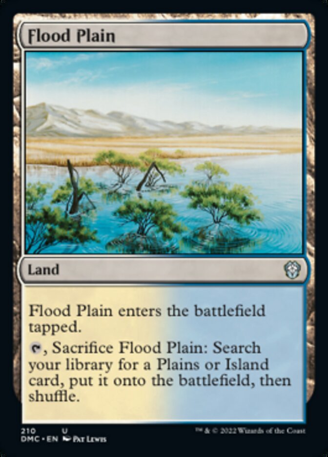 Flood Plain [Dominaria United Commander] - Magic: The Gathering - Card Brawlers | Quebec | Canada |