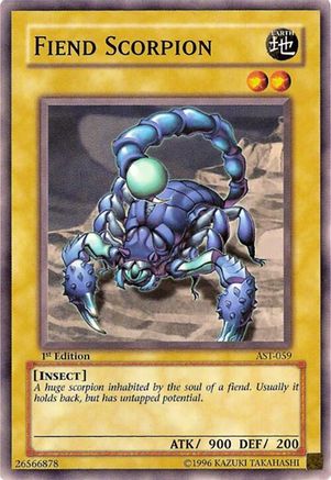 Fiend Scorpion (AST-059) Common / Short Print
