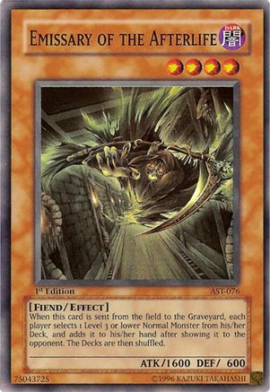 Emissary of the Afterlife (AST-076) Super Rare