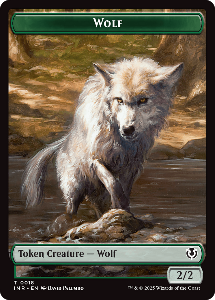 Wolf (0009) // Wolf (0018) Double-Sided Token [Innistrad Remastered Tokens] - Magic: The Gathering - Card Brawlers | Quebec | Canada |