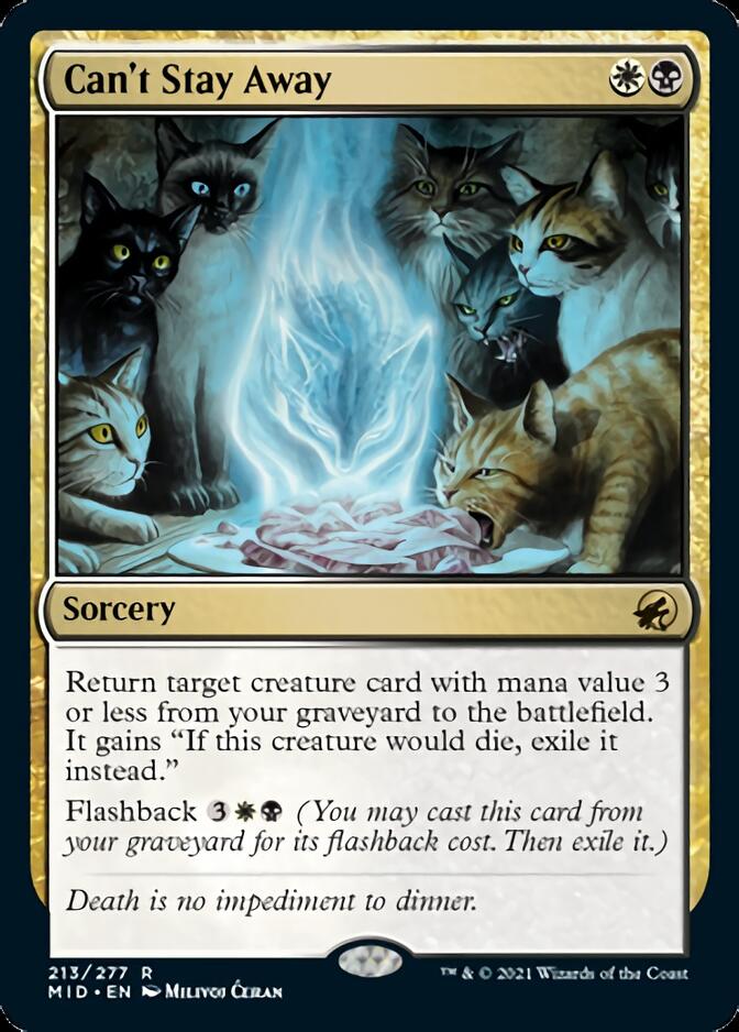 Can't Stay Away [Innistrad: Midnight Hunt] - Magic: The Gathering - Card Brawlers | Quebec | Canada |