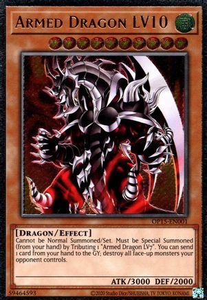 Armed Dragon LV10 [OP15-EN001] Ultimate Rare - Yu-Gi-Oh! - Card Brawlers | Quebec | Canada |