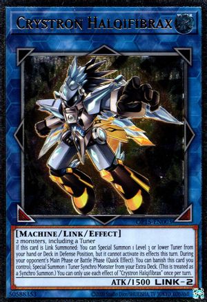 Crystron Halqifibrax [OP15-EN003] Ultimate Rare - Yu-Gi-Oh! - Card Brawlers | Quebec | Canada |