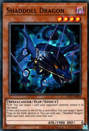 Shaddoll Dragon [OP15-EN004] Super Rare - Yu-Gi-Oh! - Card Brawlers | Quebec | Canada |