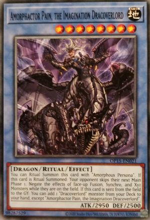 Amorphactor Pain, the Imagination Dracoverlord [OP15-EN021] Common - Yu-Gi-Oh! - Card Brawlers | Quebec | Canada |