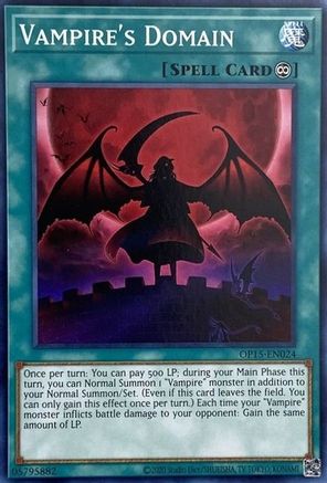 Vampire's Domain [OP15-EN024] Common - Yu-Gi-Oh! - Card Brawlers | Quebec | Canada |