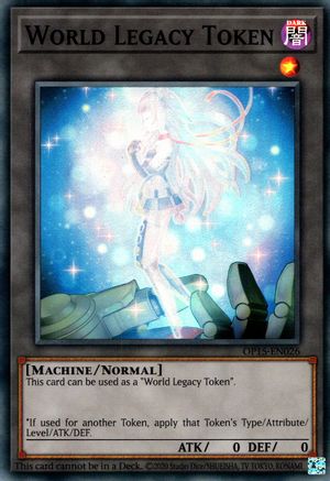World Legacy Token [OP15-EN026] Super Rare - Yu-Gi-Oh! - Card Brawlers | Quebec | Canada |