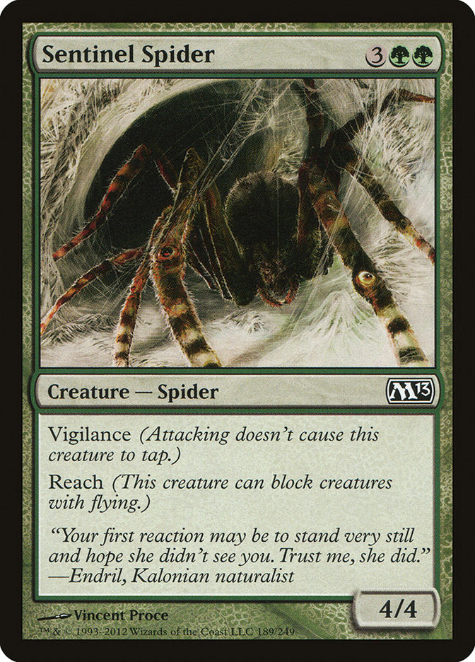 Sentinel Spider [Magic 2013] - Magic: The Gathering - Card Brawlers | Quebec | Canada |