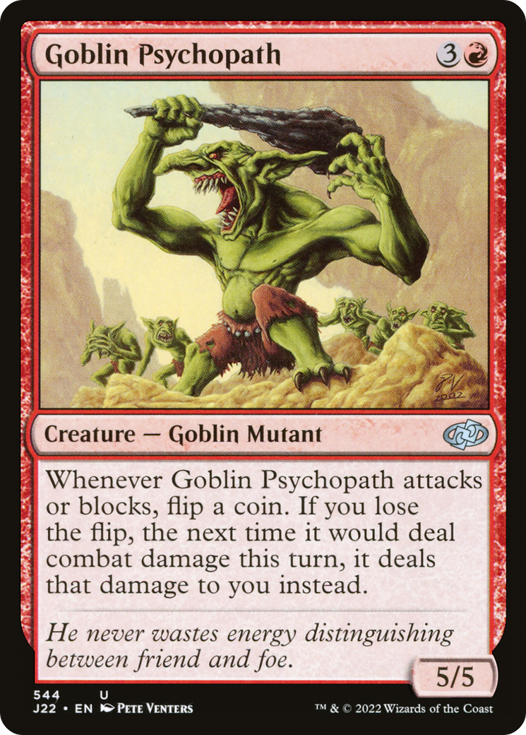 Goblin Psychopath [Jumpstart 2022] - Magic: The Gathering - Card Brawlers | Quebec | Canada |