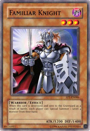 Familiar Knight (EP1-EN006) Common / Short Print